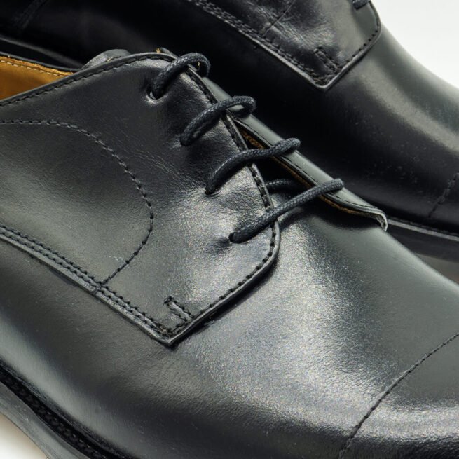 Derby Piel Napa Negro BAY Mallorca Exclusive - Imagen 4